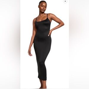 Victoria's Secret Black Maxi Slip Dress NWOT